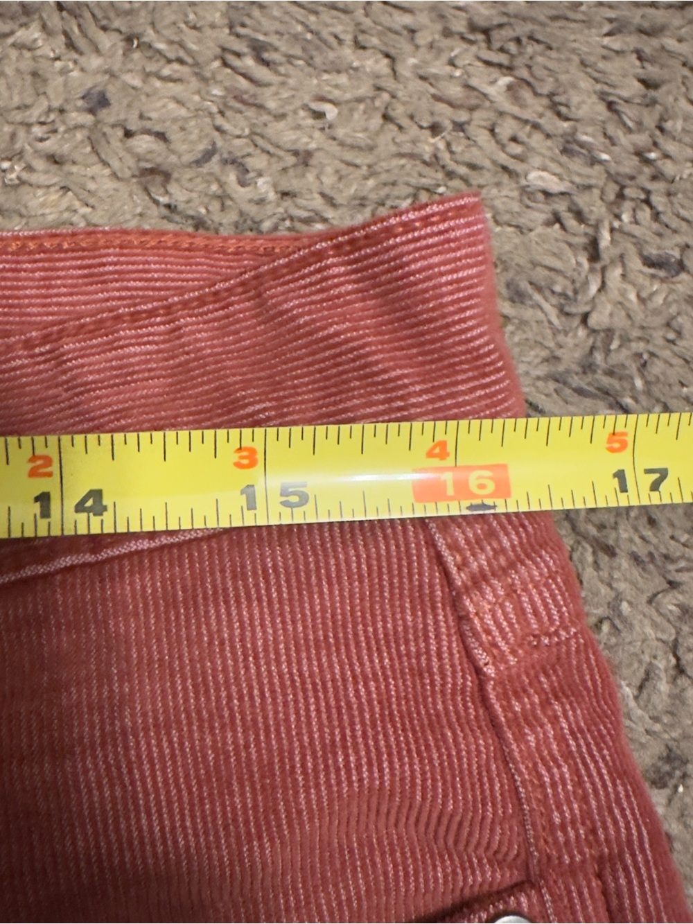 Carve Designs Corduroy Jorts Womens 9”inseam Jean Shorts - Picture 5 of 6